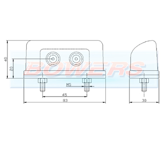 FT-016 LED Number Plate Light Schematic